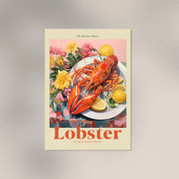 The Kitchen Diary: Lobster & Garlic Lemon Butter – Fine Art Poster — Ansicht 3