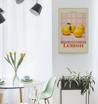 The Kitchen Diary: Lemon Tarte Fine Art Poster – UV-beständig, handgefertigt — Ansicht 2