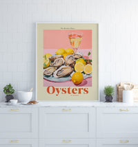 The Kitchen Diary: Oyster & Crémant – Fine Art Kunstdruck UV-beständig — Ansicht 2