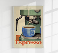 The Kitchen Diary: Espresso – Fine Art Poster | UV-Beständig | Berlin — Ansicht 1
