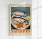 The Kitchen Diary: Sardines – Fine Art Poster | UV-beständig