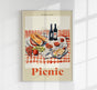 The Kitchen Diary: Picnic Club – Fine Art Poster UV-beständig