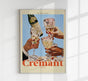 The Kitchen Diary: Crémant Poster – Fine Art Print Premiumqualität