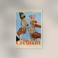 The Kitchen Diary: Crémant Poster – Fine Art Print Premiumqualität — Ansicht 3