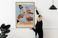 The Kitchen Diary: Crémant Poster – Fine Art Print Premiumqualität — Ansicht 2