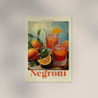 The Kitchen Diary: Negroni Fine Art Poster – UV-beständig, Kunstdruck — Ansicht 3