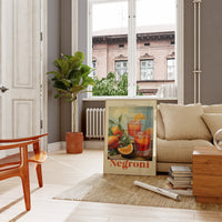 The Kitchen Diary: Negroni Fine Art Poster – UV-beständig, Kunstdruck — Ansicht 2