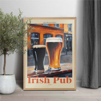 The Kitchen Diary: Irish Pub – Fine Art Poster | UV-beständig — Ansicht 2
