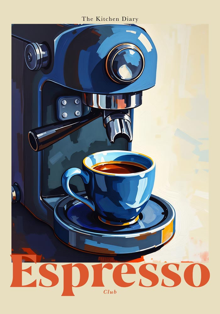 The Kitchen Diary: Espresso Club 2 – Fine Art Poster | UV-Resistant — Ansicht 4