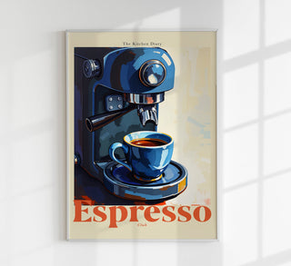 The Kitchen Diary: Espresso Club 2 – Fine Art | UV-Resistant | Coffee Poster