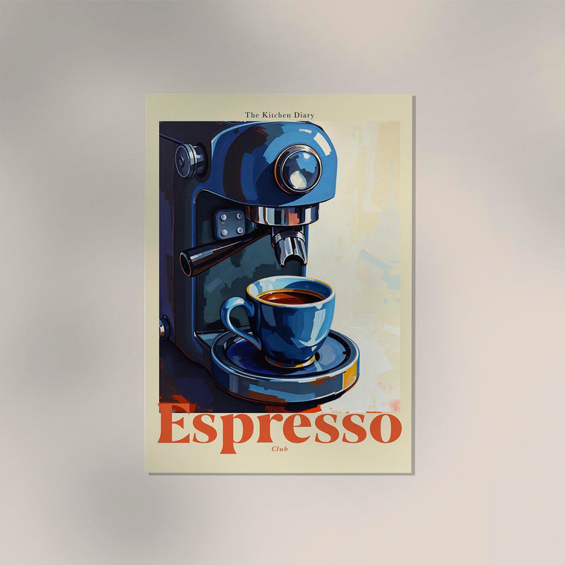 The Kitchen Diary: Espresso Club 2 – Fine Art Poster | UV-Resistant — Ansicht 3