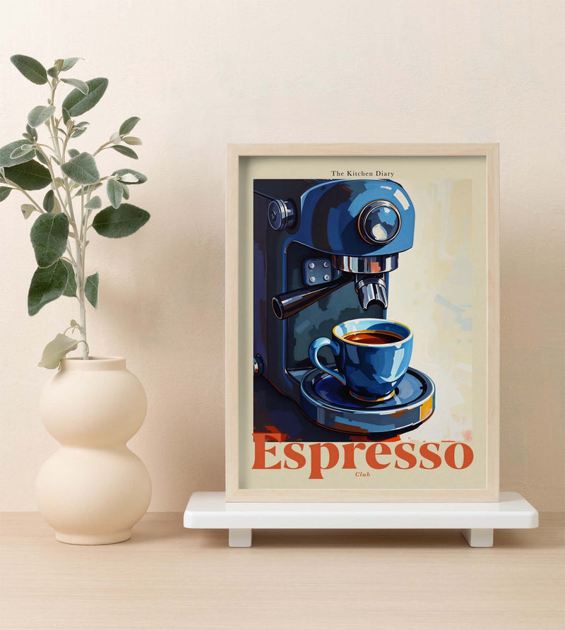 The Kitchen Diary: Espresso Club 2 – Fine Art Poster | UV-Resistant — Ansicht 2