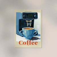 The Kitchen Diary: Coffee Club Blue – Fine Art Print Patroa Studio — Ansicht 3