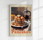 The Kitchen Diary: Pancakes with Maple Syrup – Fine Art Poster UV-beständig