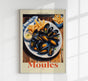 The Kitchen Diary: Moules Frites – Fine Art Poster | UV-resistant | Culinary Art