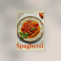 The Kitchen Diary: Spaghetti – Fine Art Poster | UV-Resistant — Ansicht 3
