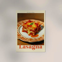 Lasagna - The Kitchen Diary | Culinary Art Print | Patroa Studio — Ansicht 3