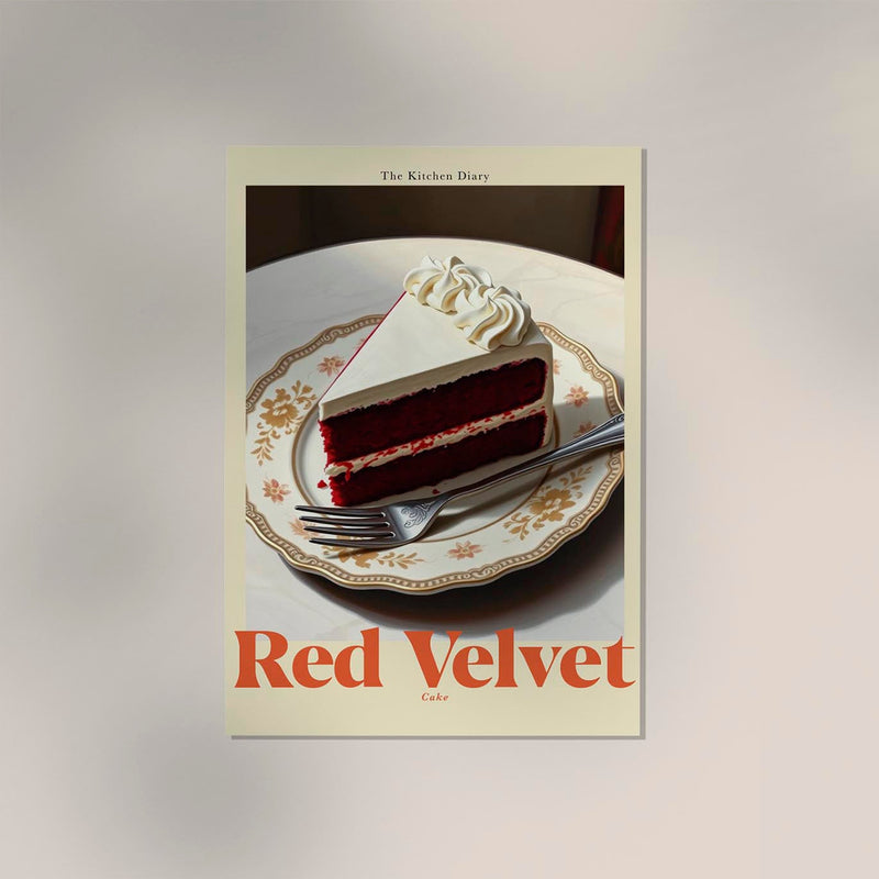Red Velvet Cake – The Kitchen Diary | Fine Art Print | Atelierdruck Berlin — Ansicht 3