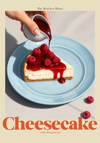 Cheesecake The Kitchen Diary – Graphic | Fine Art | Canvas