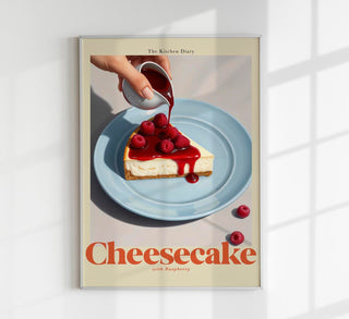 Cheesecake The Kitchen Diary – Graphic | Fine Art | Canvas