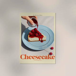 Cheesecake The Kitchen Diary – Graphic | Fine Art | Canvas