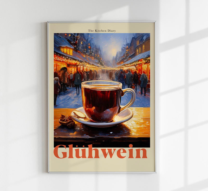 Glühwein The Kitchen Diary – Fine Art Print UV-Resistant Canvas — Patroa Studio