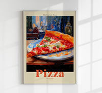 Pizza Kitchen Diary – Fine Art Poster | Patroa Studio | Wandbild Retro-Küche — Ansicht 1