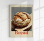 Bread Club The Kitchen Diary – Typografie Wandbild Fine Art