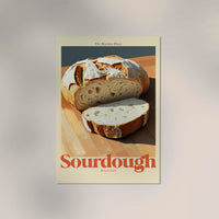 Sourdough – The Kitchen Diary Poster Fine Art Print | Patroa Studio — Ansicht 3