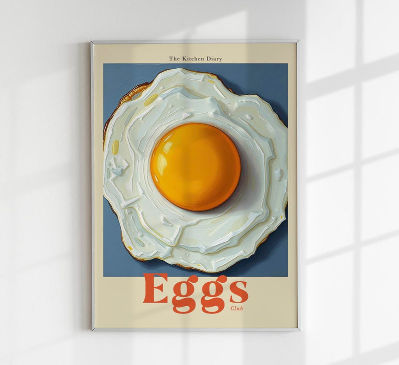 Eggs Club The Kitchen Diary – Hochwertiges Notizbuch aus Recyclingpapier — Patroa Studio