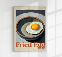 Fried Egg Club The Kitchen Diary – Fine Art Print Wall Art — Ansicht 1