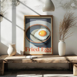 Fried Egg Club The Kitchen Diary – Kitchen Art | Fine Art Print | Canvas
