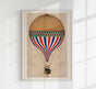 Tricolore Balloon Red – Kunstdruck Berlin
