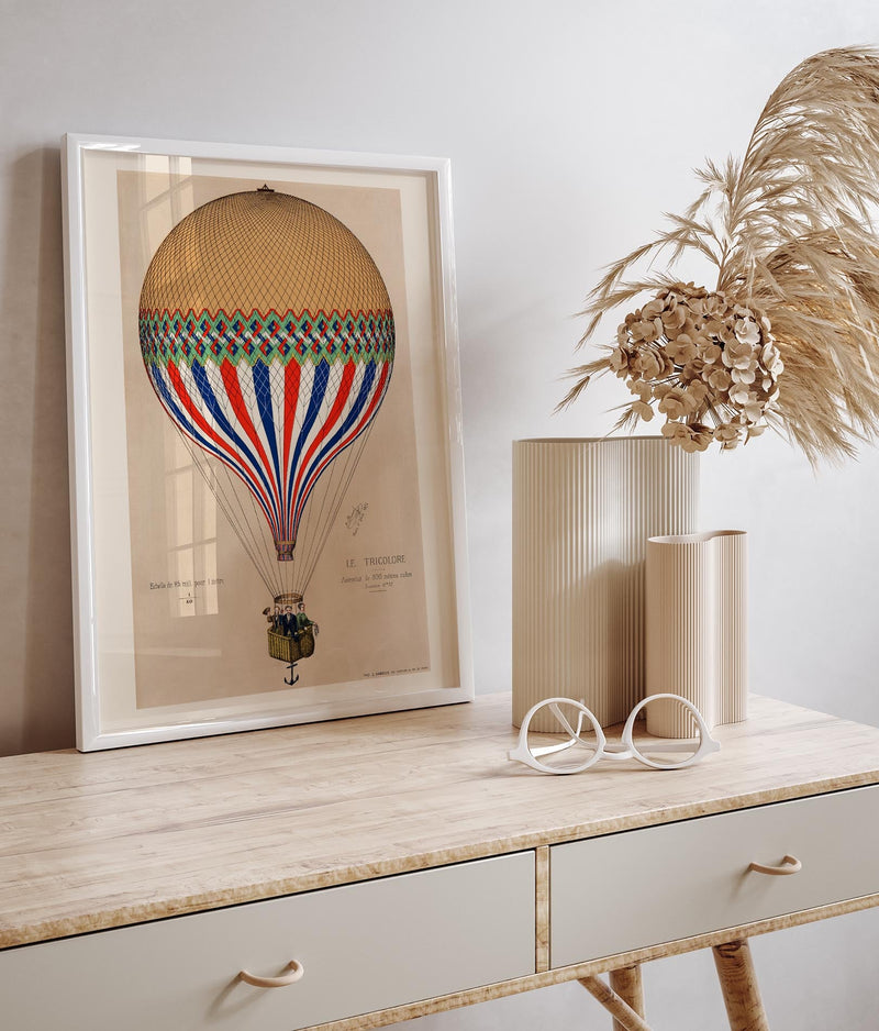 Tricolore Balloon Red – Kunstdruck Berlin — Ansicht 2