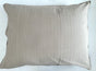 Seersucker Bedding Taupe – 100% Cotton, Iron-Free, Allergy-Friendly