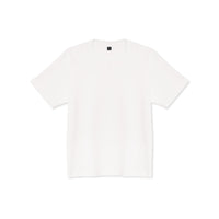 Basic Tee N°1 Cremeweiß 100% Baumwolle Regular Fit — Ansicht 1