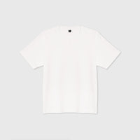 Basic Tee N°1 Cremeweiß 100% Baumwolle Regular Fit — Ansicht 2