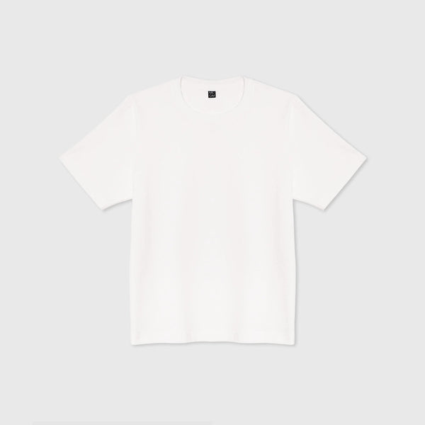 Basic Tee N°1 Cremeweiß 100% Baumwolle Regular Fit