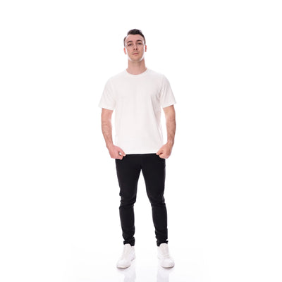 Basic Tee N°1 Cremeweiß 100% Baumwolle Regular Fit