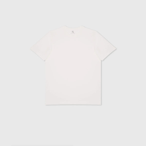 Basic Tee N°6 Cremeweiß 100% Baumwolle Regular Fit