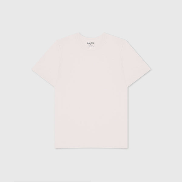 Basic Tee N°6 Cremeweiß 100% Baumwolle Regular Fit