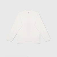 Basic Longsleeve N°6 cremeweiß 100% Baumwolle Regular Fit — Ansicht 2