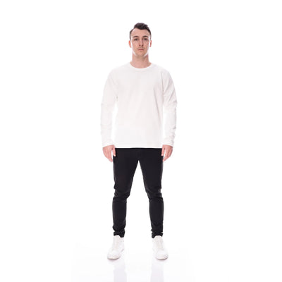 Basic Longsleeve N°6 cremeweiß 100% Baumwolle Regular Fit