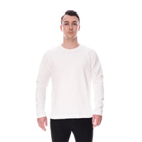 Basic Longsleeve N°6 cremeweiß 100% Baumwolle Regular Fit — Ansicht 4
