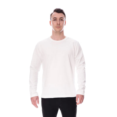 Basic Longsleeve N°6 cremeweiß 100% Baumwolle Regular Fit