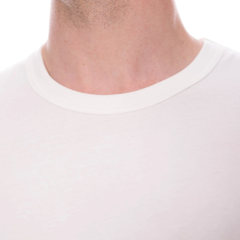 Basic Longsleeve N°6 cremeweiß 100% Baumwolle Regular Fit — Ansicht 7