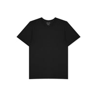Basic Tee N°6 Schwarz 100% Baumwolle Regular Fit — Ansicht 1