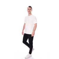 Basic Tee N°6 Cremeweiß 100% Baumwolle Regular Fit — Ansicht 6