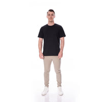 Basic T-Shirt No. 6 Black 100% Cotton Regular Fit — Ansicht 3
