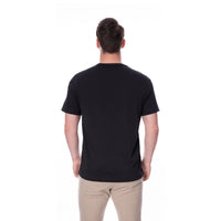 Basic T-Shirt No. 6 Black 100% Cotton Regular Fit — Ansicht 5